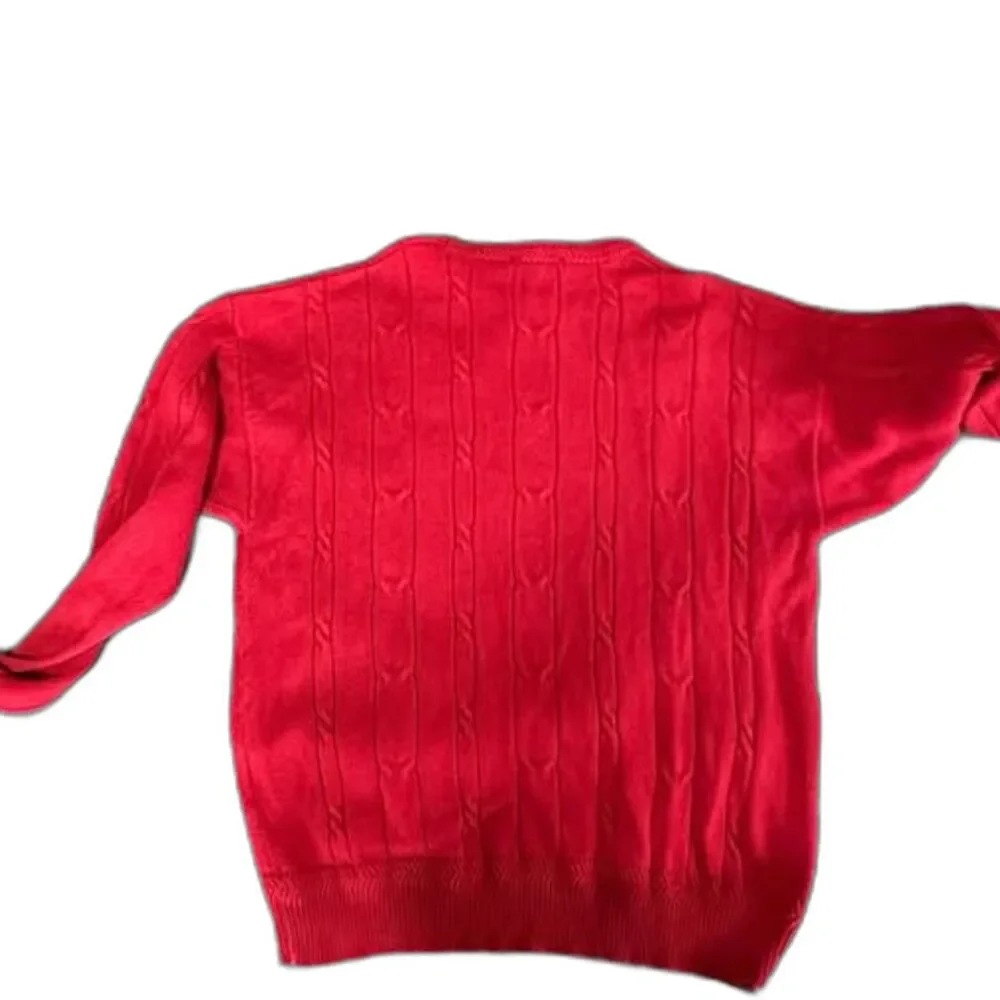 Vintage Nautica Knit Sweater - Large, Red